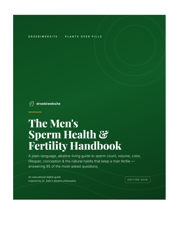 Men's Sperm Health & Fertility Handbook
